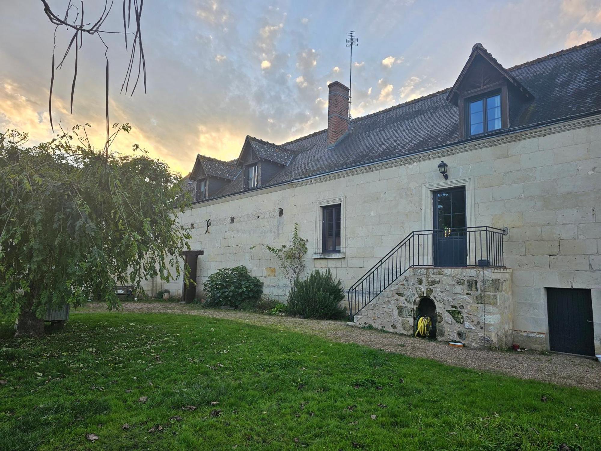 La Grange Aux Moines Hotel Berthenay Exterior foto